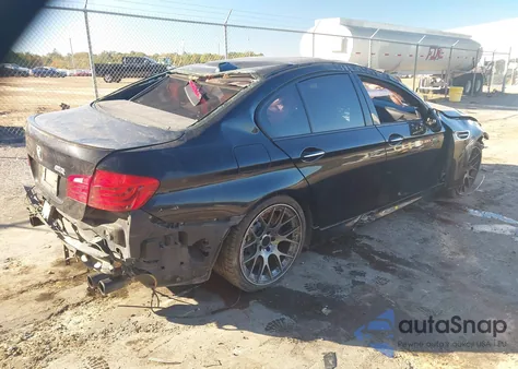 2014 BMW M5 из США, поврежденный, VIN WBSFV9C54ED097798